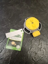 Expert Gardener Adjustable Spot Sprinkler w/Metal Base - Waters up to 900 Sq Ft.