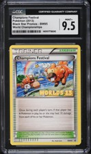 2013 POKEMON WORLD CHAMPIONS FESTIVAL #BW95 CGC 9.5 MINT+ #1401017736242 on eBay