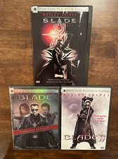 Blade 1  2  3 Trilogy DVD Movies Lot Wesley Snipes Vampires Action Film