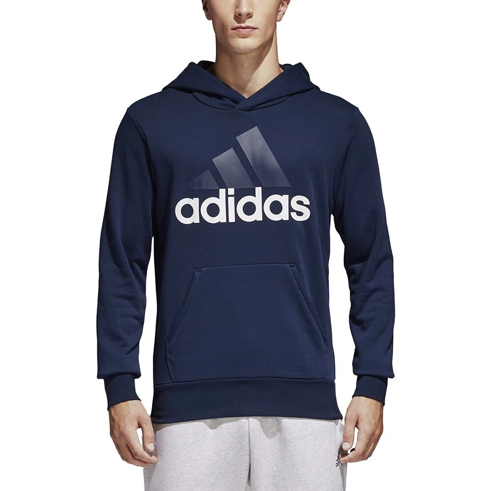 Adidas men's essential 2025 linear pullover hoodie