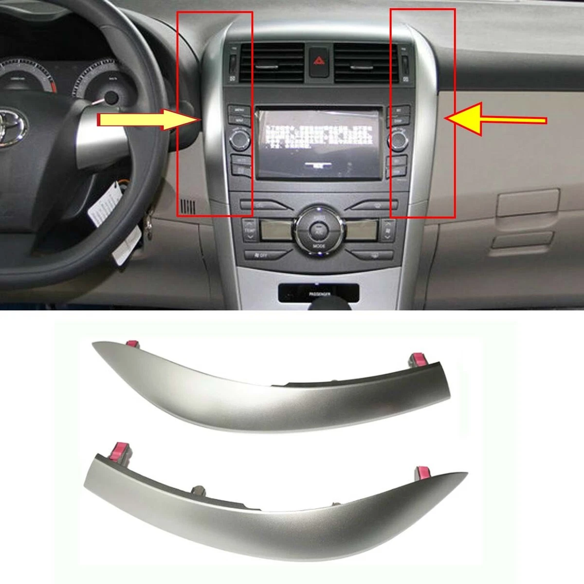 Car Left+Right For Toyota Corolla 09-13 Upper Side Central Dashboard Strip Trim F9d67334 A505 471d 8f26 Fc3b983aa9c6.c7601d74ab606e9d9907821211662cdd