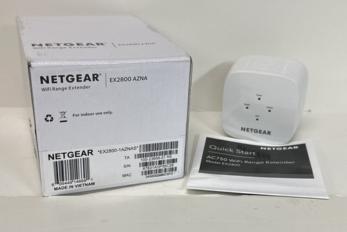 NETGEAR WiFi Range Extender EX2800 - Coverage AC750, White,Grey - 第 1/3 張圖片