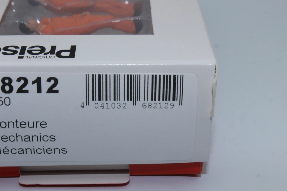 Preiser 68212 Orange 6 Figures Workers 1:50 Figures New in OVP - Image 2 of 4