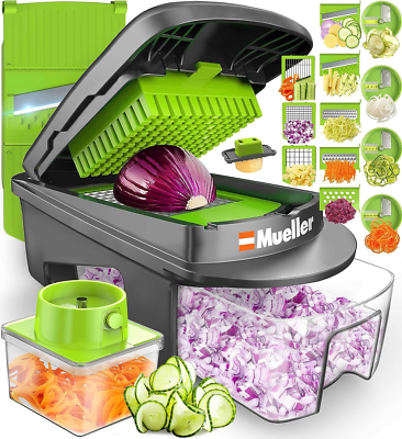 Mueller Pro-Series All-In-One, 12 Blade Vegetable Chopper