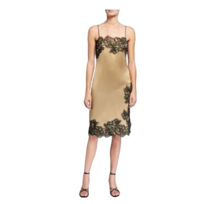 Jay Godfrey Jacobs Lace Trim Slip Dress Size 2 New With Tags Only One Left  | eBay