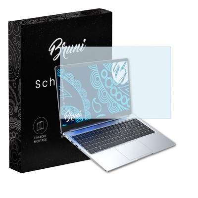 Bruni 2x Folie für Tecno Megabook T1 Schutzfolie Displayschutzfolie