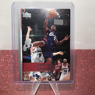 lebron james first edition card 2007-08 Upper Deck First Edition LeBron James Base Card #192