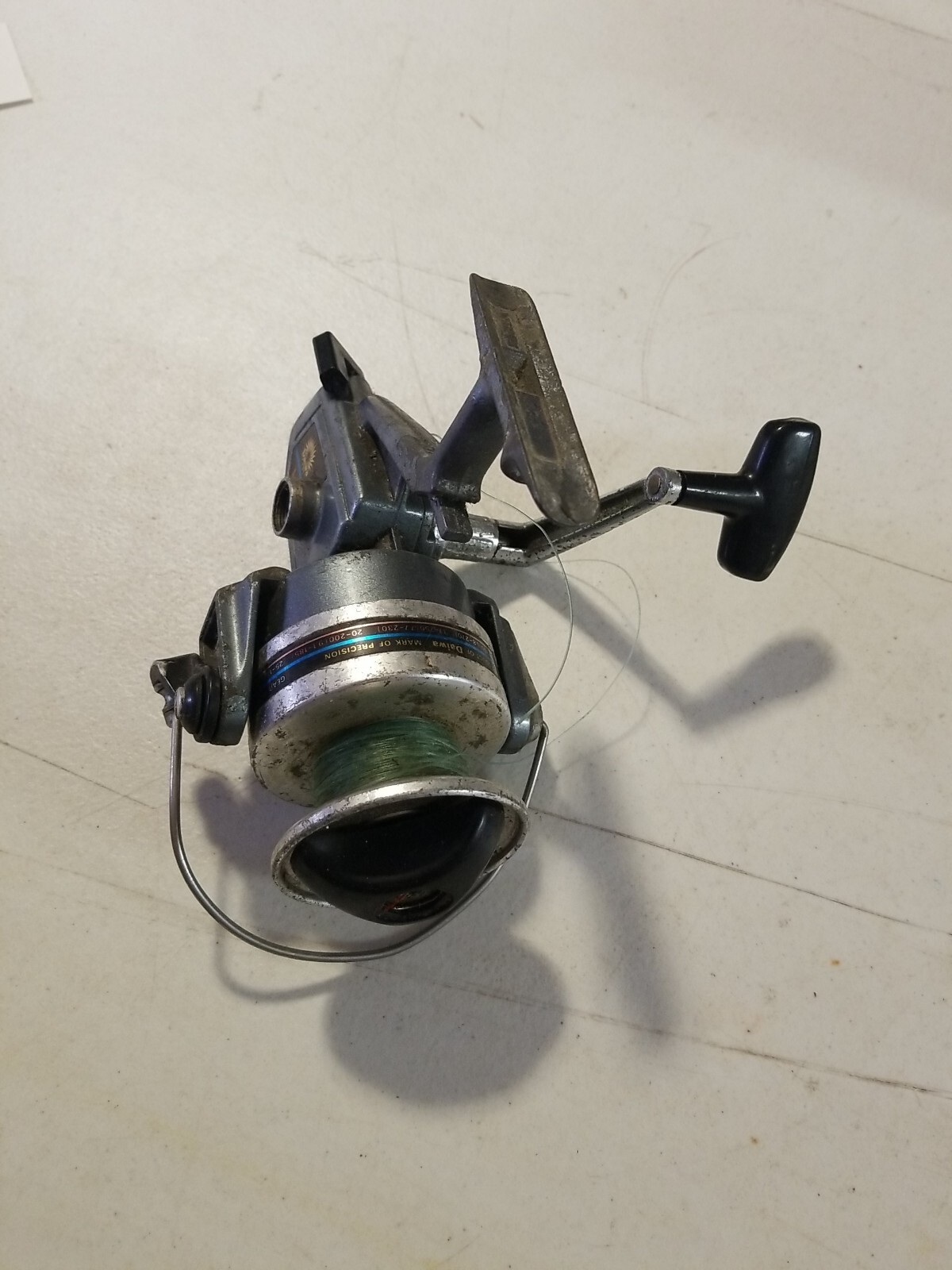 Vintage Daiwa A-400 RL Spinning fishing Reel from old timer.