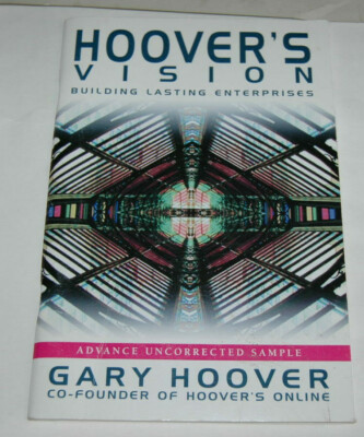 Gary Hoover Vision Book Building Lasting Enterprises Uncorrected Sample 