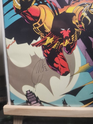 Batman: Sword of Azrael #1-4 All Signed By Joe Quesada.  Complete Set. - Afbeelding 4 van 17