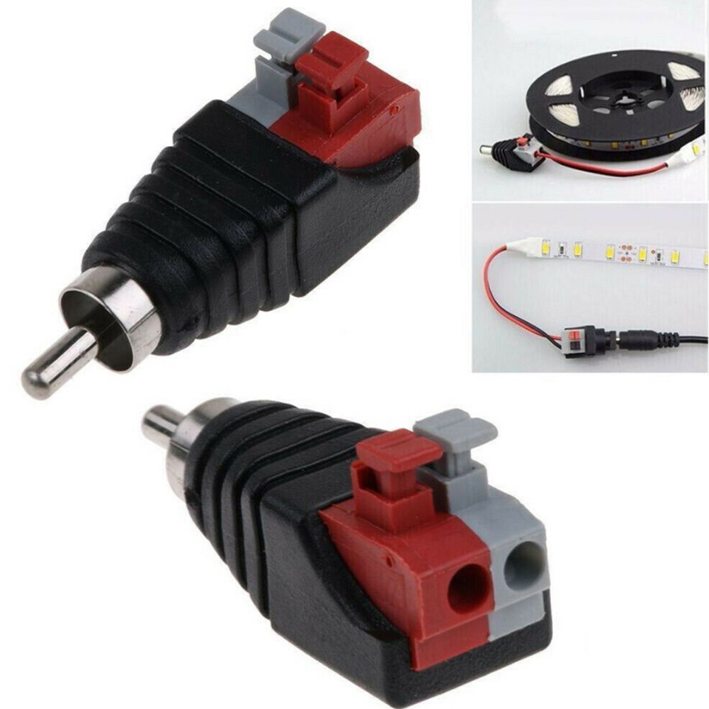 Specially Designed Male Female Connector Adapter for Speaker Wire AV Cable