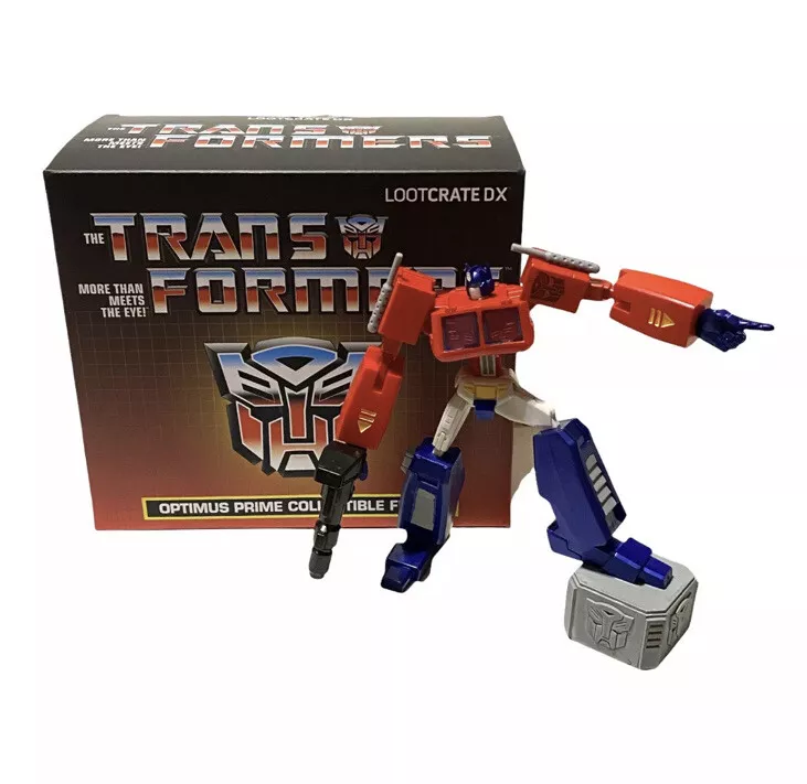 Loot Crate DX Exclusive Optimus Prime Figure Transformers New