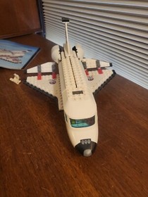 Lego 3367 Space Shuttle complete with manual NASA Space Port city town
