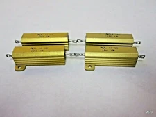 Four (4) RCL AL-50 Resistors 10 ohm 1%