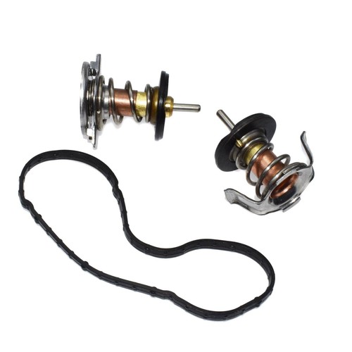 Engine Thermostats & Gasket Kit For Ford 6.4L Turbo Diesel Super Duty 8C3Z8575D - Picture 2 of 11