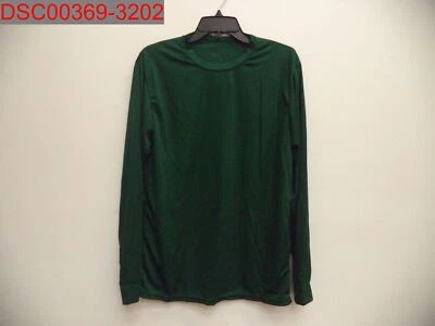 Qty= 6 Augusta Sportswear Adult Dark Green Wicking Long-Sleeve T-Shirt M 788 - Image 1 of 4