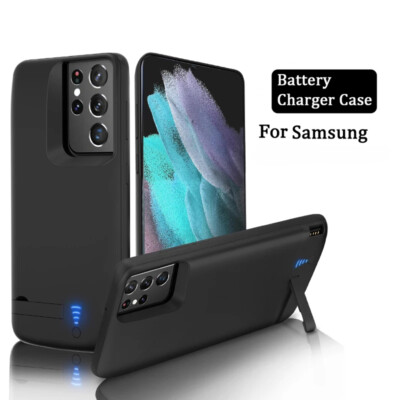 For Samsung S8 S9 S10 S20 S21 FE S22 S23 Note 20 8 9 10 Plus Ultra Battery Case