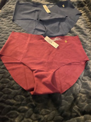 Lot De 2 Culottes Hiphugger/hipster Victoria's Secret En Velours - Taille XS - Neuf Avec étiquettes