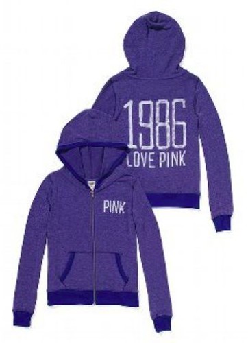 victoria's secret pink dodgers hoodie