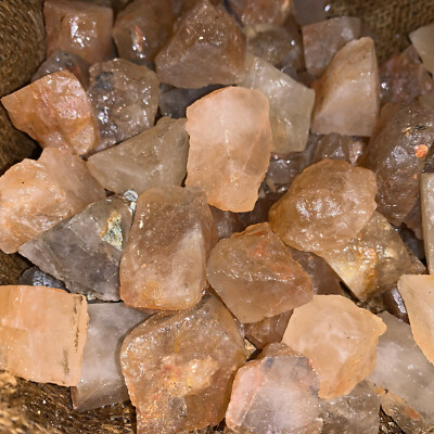 3000 Carat Lots of Citrine Topaz Rough - Plus a FREE Faceted Gemstone