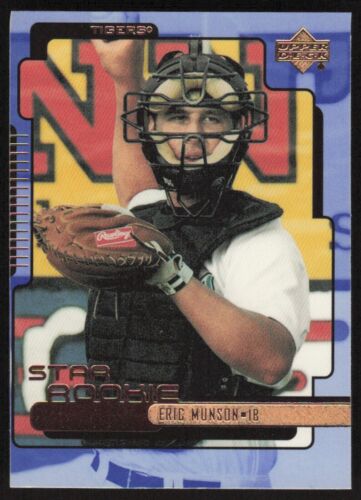 2000 Upper Deck Star Rookie Eric Munson #8 Detroit Tigers - Foto 1 di 2