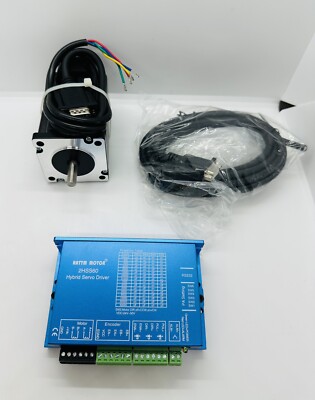 RATTMMOTOR Closed Loop Stepper Motor Nema24 3N.m 88mm Hybrid Servo Driver