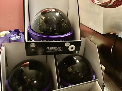 Disney Nightmare Before Christmas Rotating LED Shadow Lights - NEW Awesome 