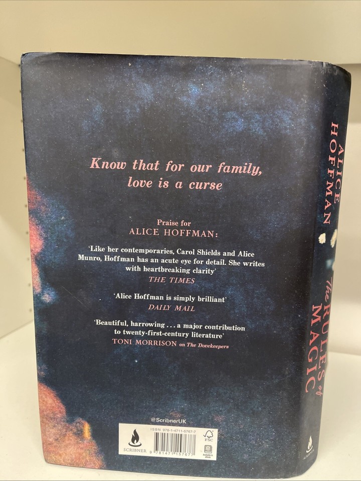 The Rules of Magic Alice Hoffman Hardback M16 9781471157677 eBay