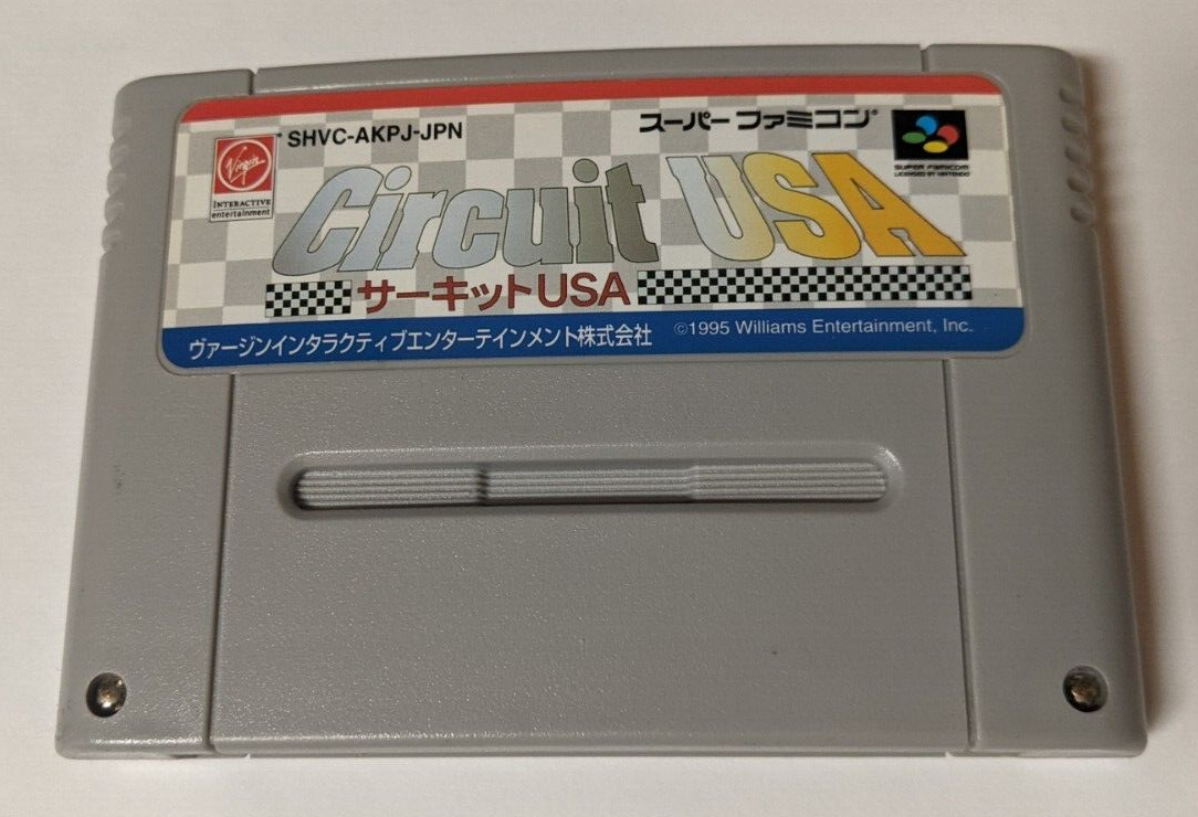 Circuit USA [Nintendo Super Famicom - SHVC-AKPJ-JPN] | eBay