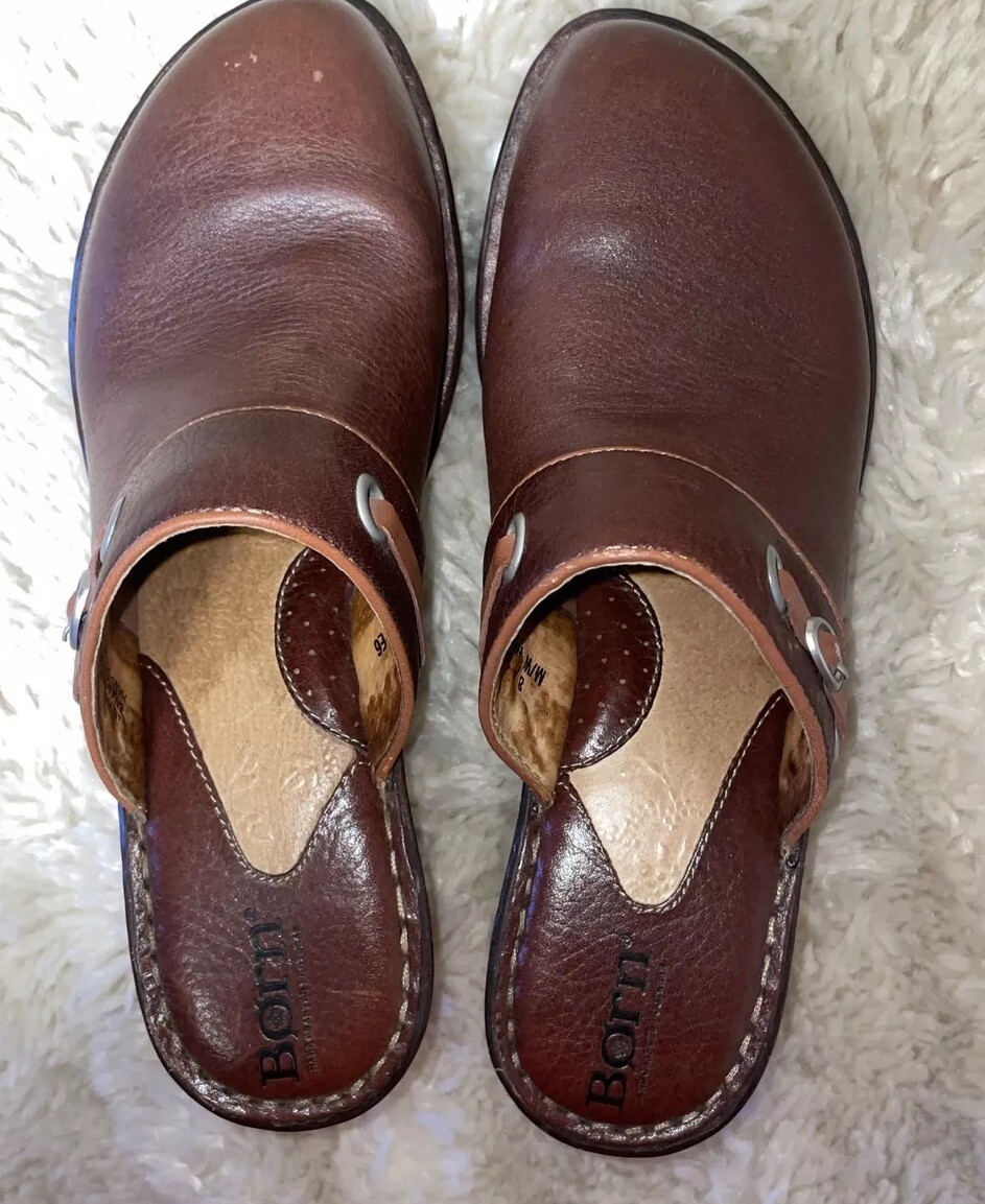 Born Clogs Brown Size 8 Fashionable Comfortable T… - image 13