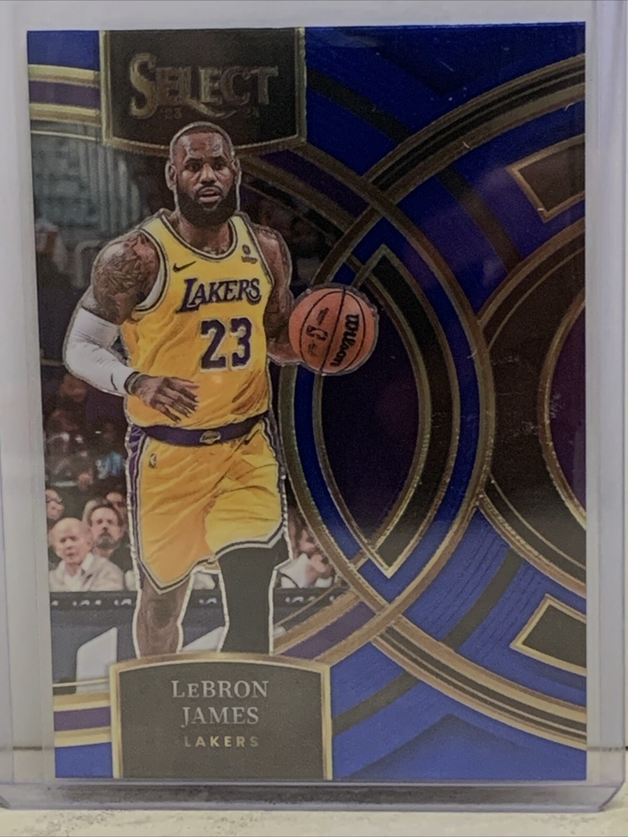 2023-24 Panini Select #135 LeBron James BASKETBALL Los