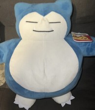 Snorlax Pokemon Plush 18 Inch Soft Pillow Buddy Jazwares New with Tags