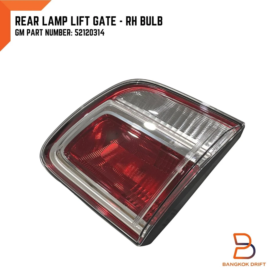 REAR RH TAIL LAMP LIGHT LIFT GATE INNER FOR CHEVROLET TRAILBLAZER 12-22 52120314 - Image 3 of 4