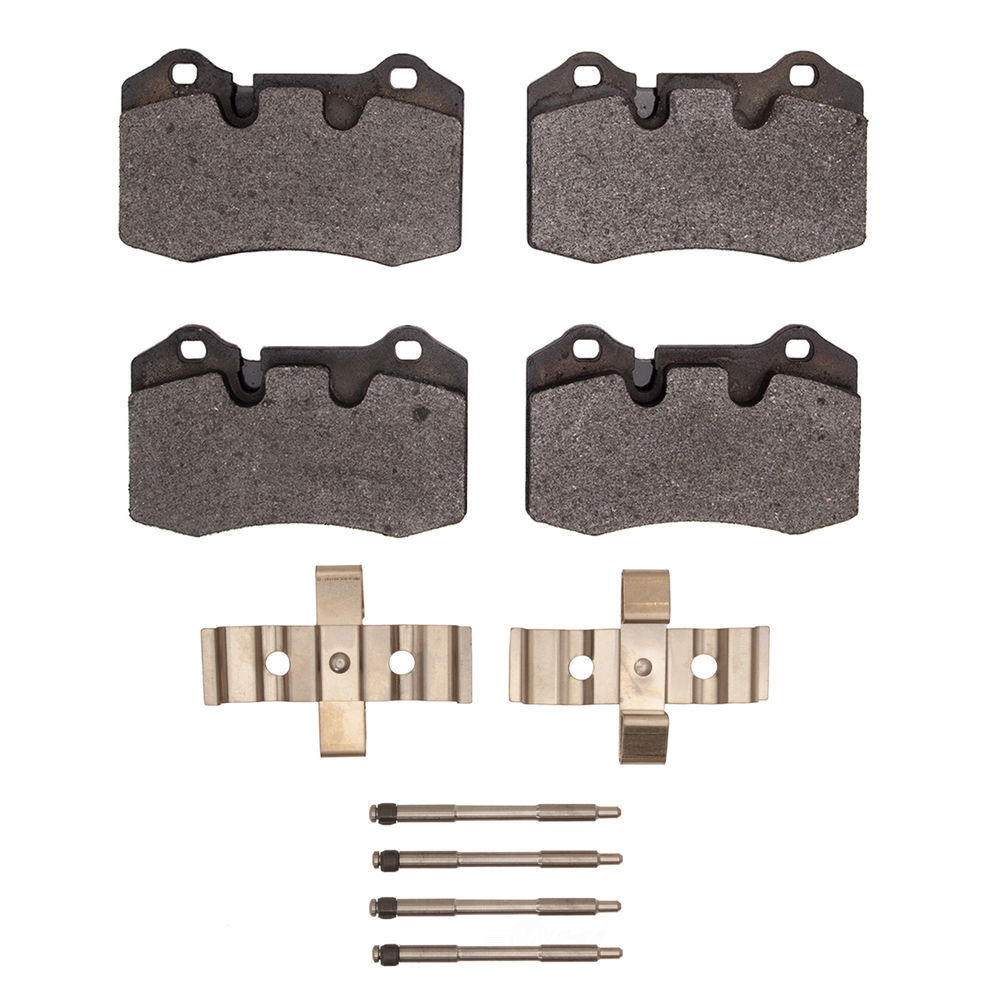 Disc Brake Pad Set5000 Advanced Brake Pads Low Metallic and Hardware