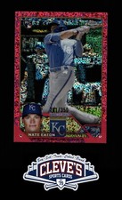 2023 TOPPS CHROME NATE EATON 251/350 PINK SPECKLE REFRACTOR RC Kansas City ROYAL