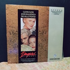  EX Dangerous Liaisons LASERDISC Glenn Close John Malkovich 11872 A/B
