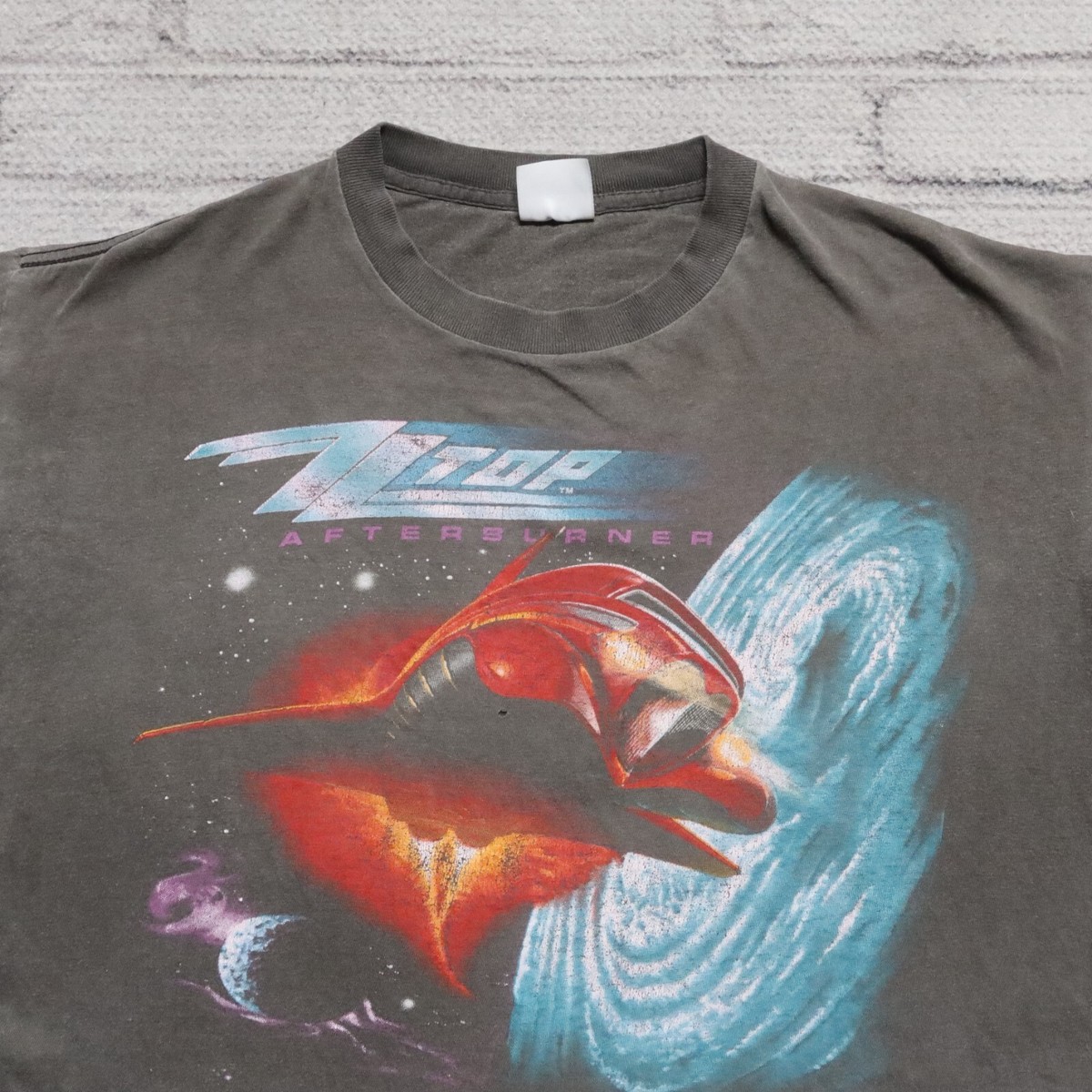 Vintage 1986 ZZ Top Afterburner Concert Tour Shirt Single Stitch