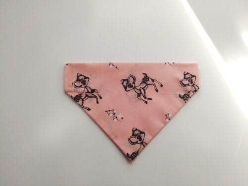 Personalised Dog Bandana Slide on Collar Neckerchief Union jack handmade - Picture 9 of 11