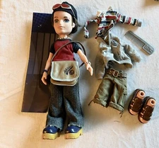 2003 MGA Bratz Boyz Nu Cool Collection Koby Complete Poster And Accessories