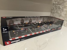 Burago Formula Racing Oracle Red Bull F1 Die Cast Metal 1:43 Scale 6 Car Set NIB