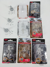 Lot of 10 DnD Miniature Figures Pre-Primed Nolzur Fantasy Minis WizKids READ