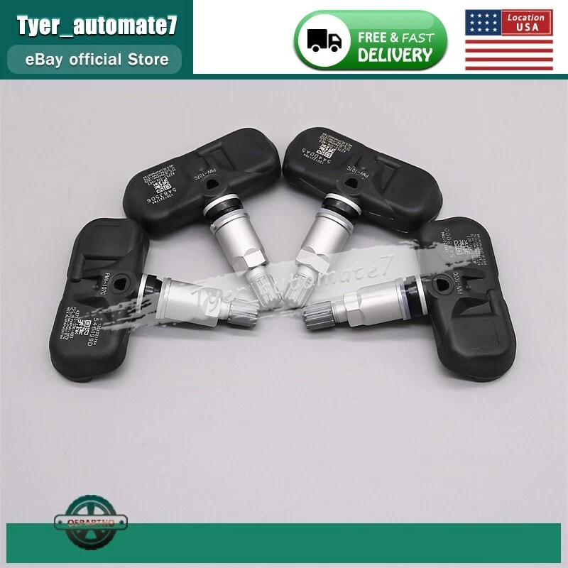SET 4 42753-STK-A04 SENSOR MONITOR PRESIÓN NEUMÁTICOS TPMS para Honda Pilot Acura RDX Foto 4 de 4