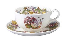 Noritake My Neighbor Totoro 4660 Bol à thé au lait et soucoupe Tamamushi T972...
