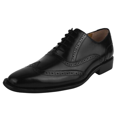 LIBERTYZENO Genuine Leather Wingtip Lace up Formal Oxford  display picture 2
