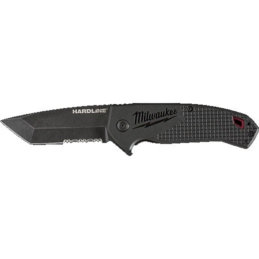 HARDLINE Serrated Blade Pocket Knife (3")