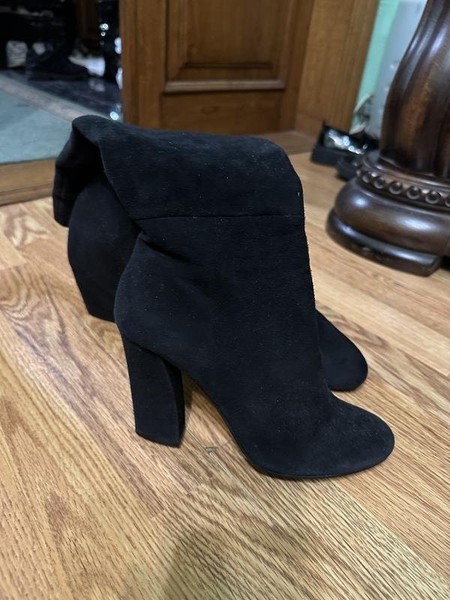 Women Carlo Pazolini Boots Black Suede 36 #10LW