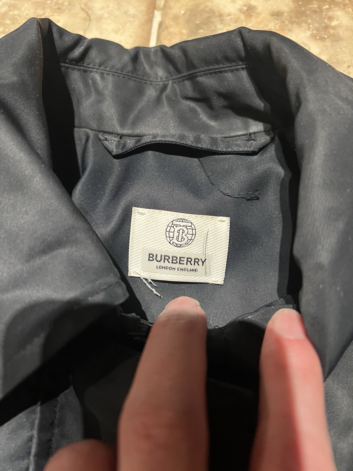 Authenticated Burberry Work Jacket Streetwear Siz… - image 2