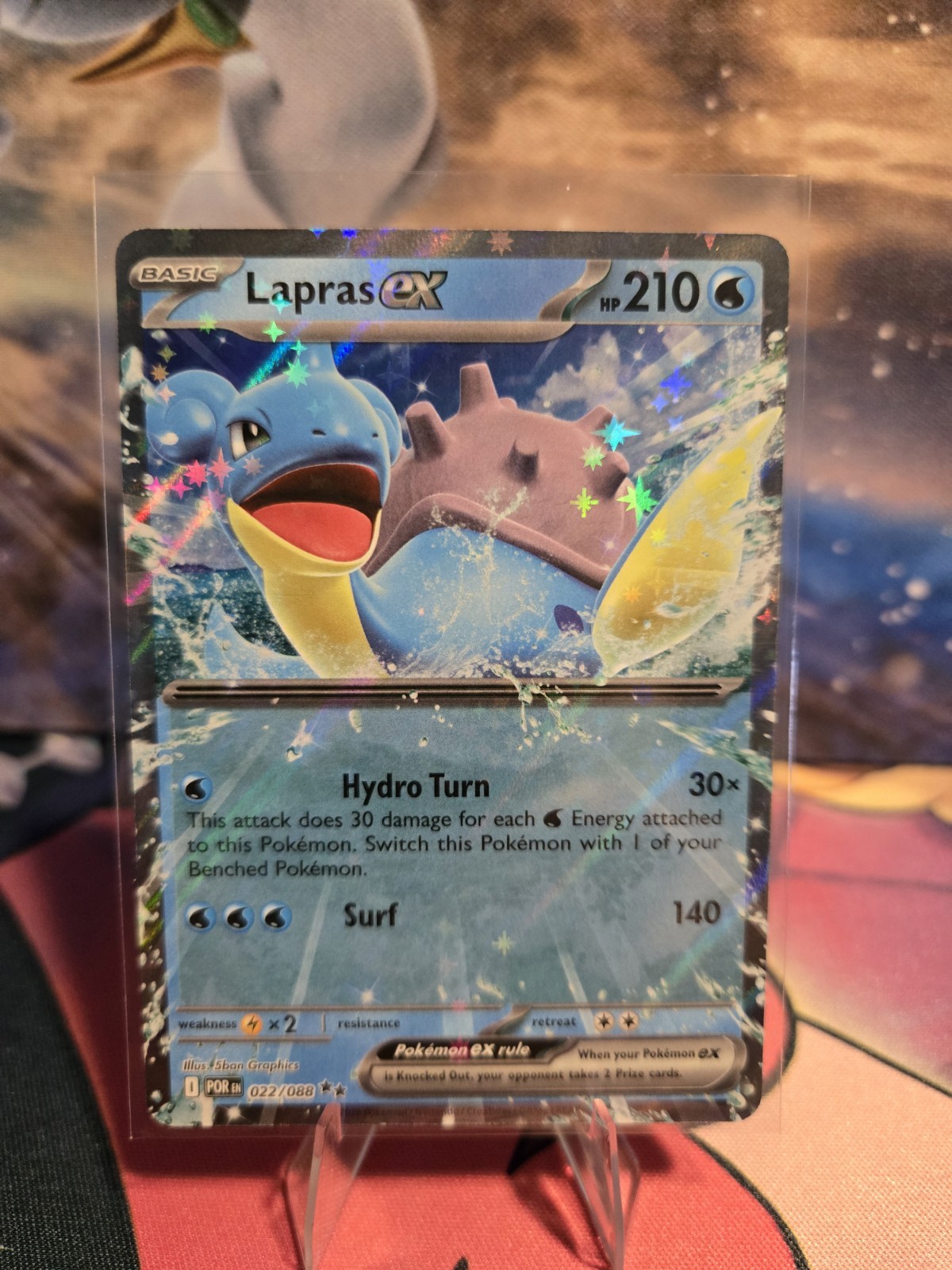 MINT - Lapras ex - Double Rare - ME03: Perfect Order - 022/088