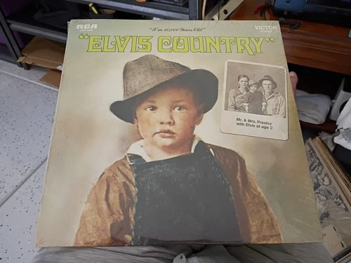 ELVIS PRESLEY /10,000 Years Old/ Elvis Country LP / SEALED / LSP4460/ 1971