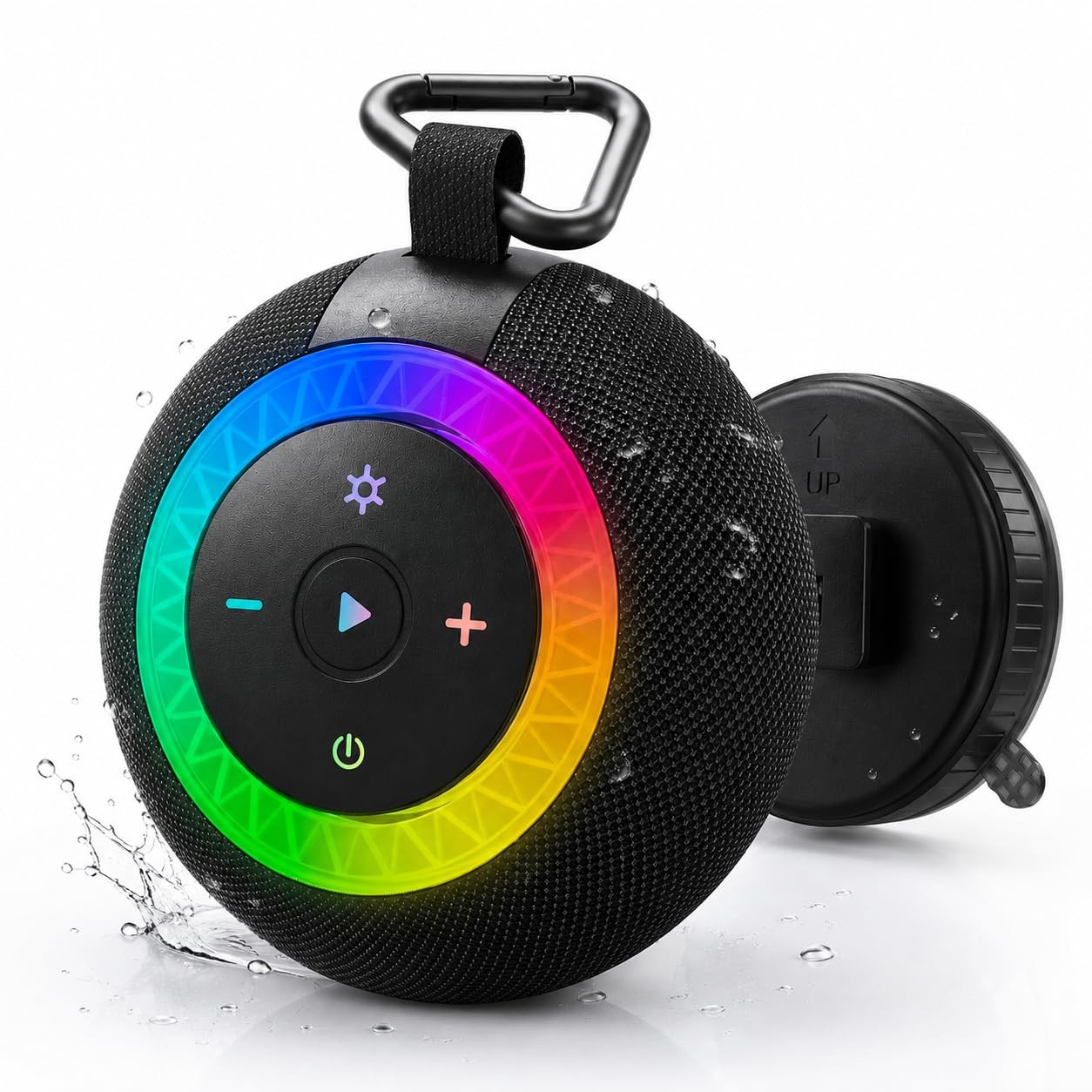 Haut-Parleur Salle de Bain Bluetooth Étanche pour Écouter la Radio le Matin